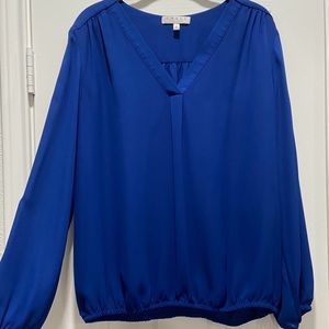 Blue Chaus blouse, never worn size Medium